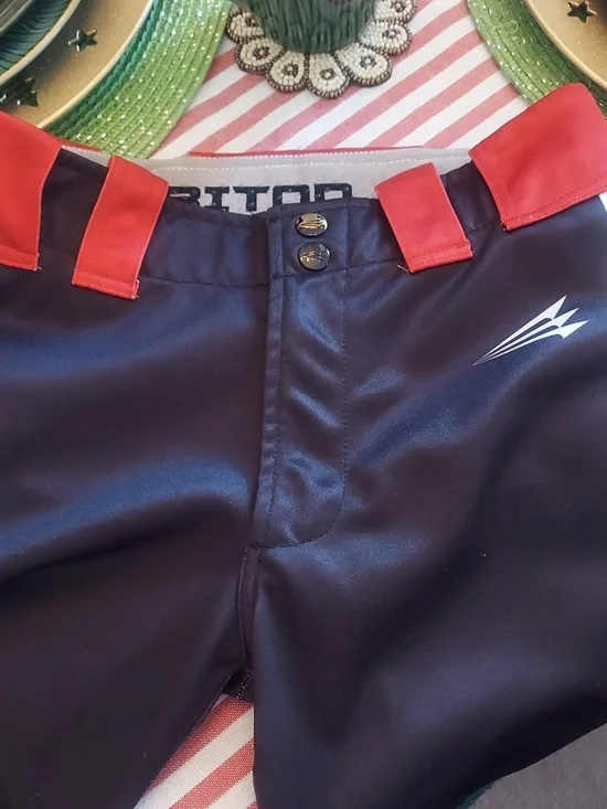 Unbranded Women's Black & Red Track Joggers - Picture 4 of 10